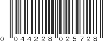 UPC 044228025728