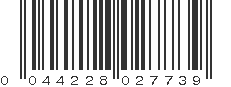 UPC 044228027739