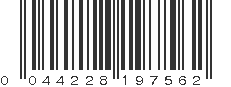 UPC 044228197562