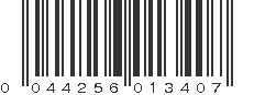 UPC 044256013407