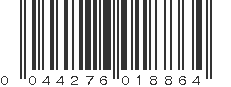 UPC 044276018864
