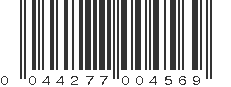 UPC 044277004569