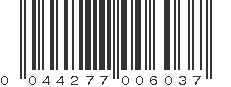 UPC 044277006037