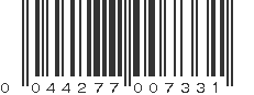 UPC 044277007331