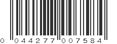 UPC 044277007584