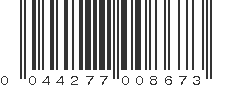 UPC 044277008673