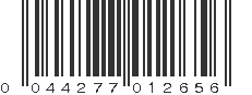 UPC 044277012656