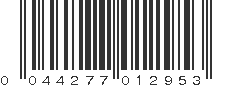 UPC 044277012953