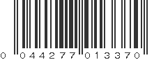 UPC 044277013370