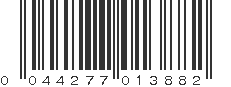 UPC 044277013882