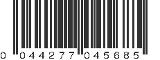 UPC 044277045685