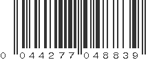 UPC 044277048839