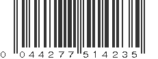 UPC 044277514235