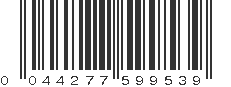 UPC 044277599539