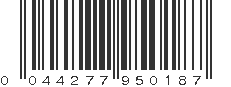 UPC 044277950187