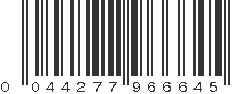 UPC 044277966645