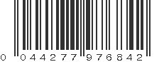 UPC 044277976842