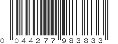 UPC 044277983833