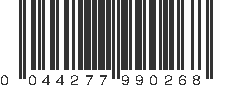 UPC 044277990268