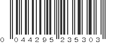 UPC 044295235303