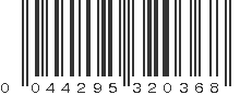 UPC 044295320368