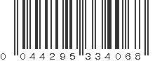 UPC 044295334068