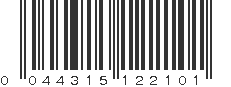 UPC 044315122101