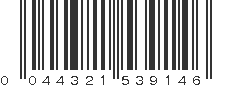 UPC 044321539146