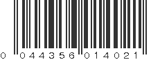 UPC 044356014021