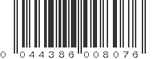 UPC 044386008076