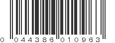 UPC 044386010963