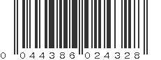 UPC 044386024328