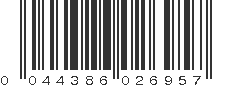 UPC 044386026957