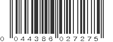 UPC 044386027275