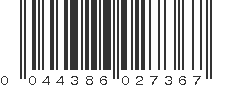 UPC 044386027367