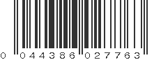 UPC 044386027763