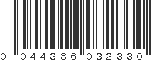 UPC 044386032330