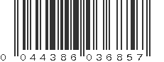 UPC 044386036857