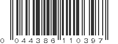 UPC 044386110397