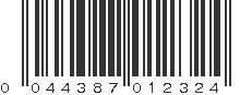 UPC 044387012324