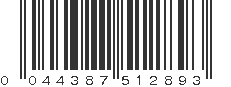 UPC 044387512893