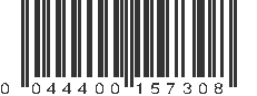 UPC 044400157308