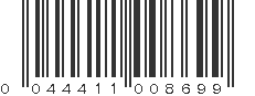 UPC 044411008699