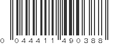 UPC 044411490388