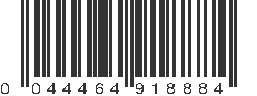 UPC 044464918884