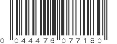 UPC 044476077180