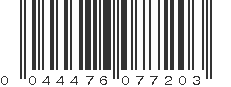 UPC 044476077203