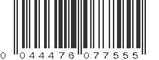 UPC 044476077555