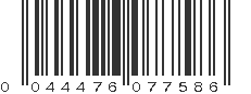 UPC 044476077586