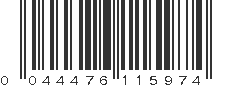 UPC 044476115974